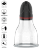 JAMYJOB - POMPA AUTOMATICA PER TESTICOLI XPAND LITE 3 LIVELLI DI ONDE STIMOLANTI GRIGIO - immagine 2