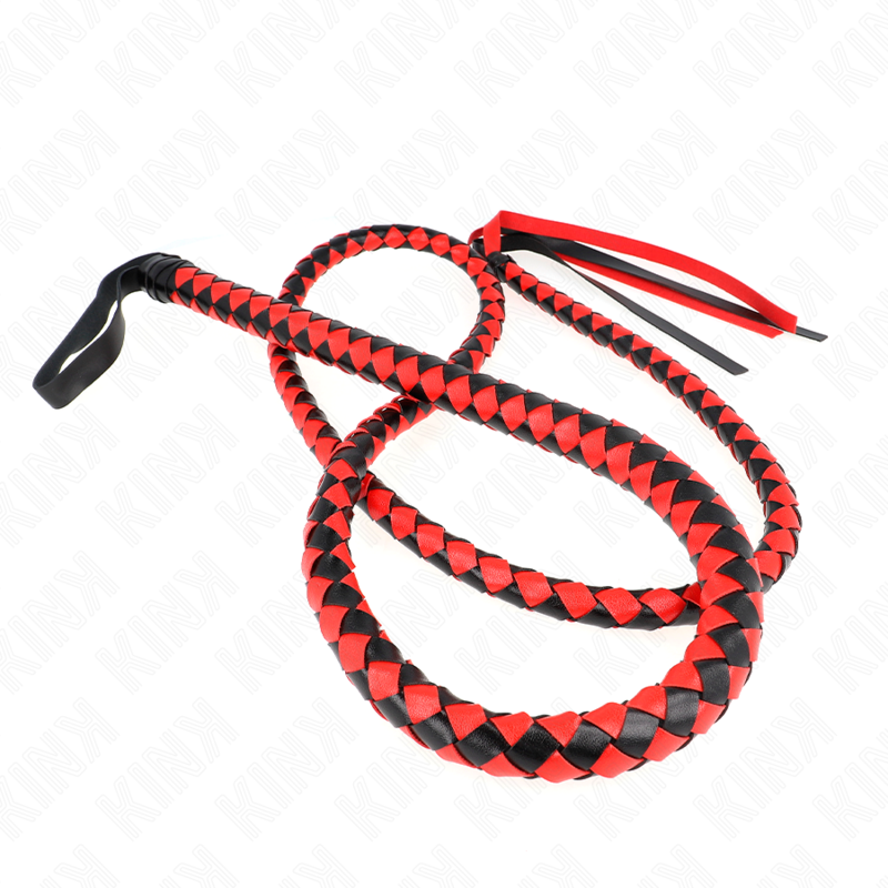 KINK - FRUSTA SERPENTE LUNGA ROSSA 210 CM - immagine 2