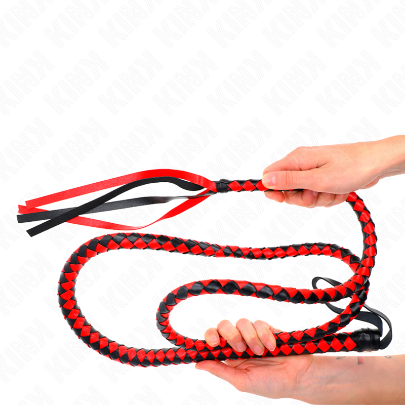 KINK - FRUSTA SERPENTE LUNGA ROSSA 210 CM - immagine 5