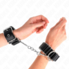 KINK - TENUTA DA POLSO SOTTILE A CERNIERA NERA REGOLABILE 16-22 CM X 3,5 CM - immagine 4
