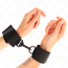 KINK - POGGIPOLSO IN NYLON NERO - immagine 4