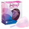 IRISCUP - COPPA MESE GRANDE ROSA + SACCHETTO STERILIZZATORE GRATUITO