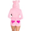 LEG AVENUE - BODY IN VELLUTO ORSETTO ROSA M - immagine 4