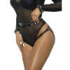 SUBBLIME - 953690 MANETTE CON CINTURA BONDAGE NERE TAGLIA UNICA - immagine 3
