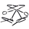 SUBBLIME - 953690 MANETTE CON CINTURA BONDAGE NERE TAGLIA UNICA - immagine 4