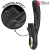 IBIZA - VIBRATORE CLITORIALE MULTICELLULARE E DOPPIA ONDA CON SPAZZOLA RABITT HI-TECH - immagine 4