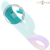 INTENSE - MONICA VIBRATORE RABBIT CON STIMOLATORE G-SPOT ROTANTE BLU - immagine 5