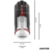 JAMYJOB - MEGABITE MASTURBATORE AUTOMATICO PER LA BOCCA 5 MODALITÀ ONDE E VIBRAZIONI STIMOLANTI - immagine 4