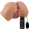CRAZY BULL - VIBRATORE HAILEY CON VAGINA E ANO REALISTICI MULATTO CONTROLLO REMOTO - immagine 2