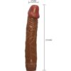 BAILE - BOB VIBRATORE REALISTICO 22,5 CM MULATTO - immagine 4