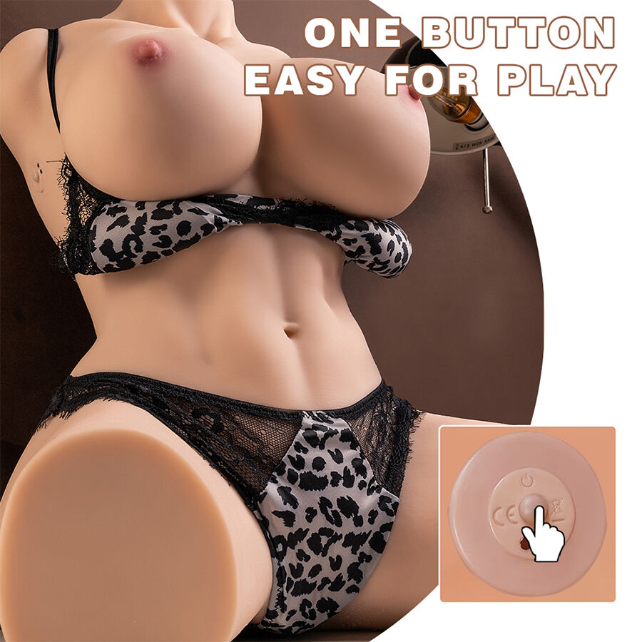 XISE - MURIEL TORSO FEMMINILE REALISTICO CON SPINTA 55 CM - immagine 4