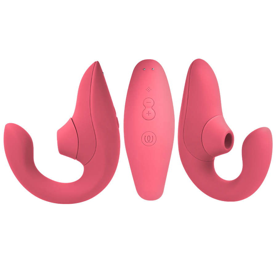 WOMANIZER - VIBRATORE STIMOLATORE CONIGLIO BLEND VIBRANT ROSE - immagine 2