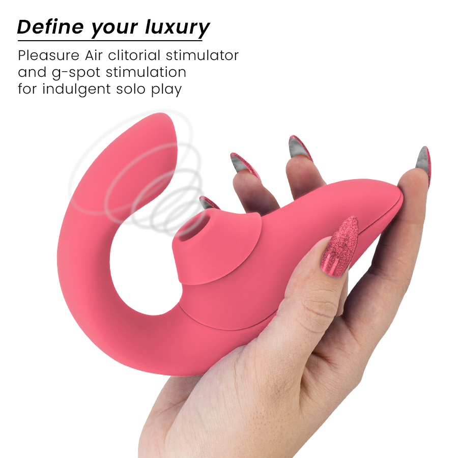 WOMANIZER - VIBRATORE STIMOLATORE CONIGLIO BLEND VIBRANT ROSE - immagine 3