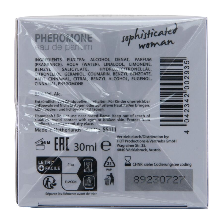 HOT - PROFUMO AI FEROMONI LONDRA DONNA SOFISTICATA 30 ML - immagine 5