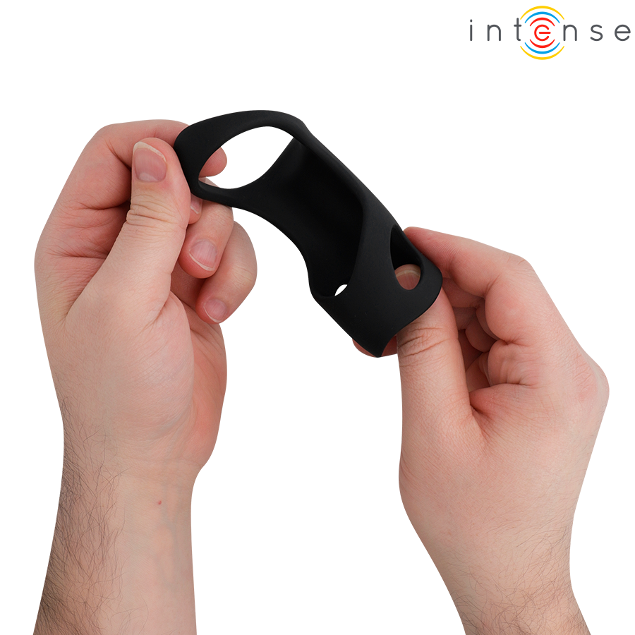 INTENSE - JEROME ANELLO PER PENE VIBRANTE REGOLABILE MODELLO 12 - immagine 4