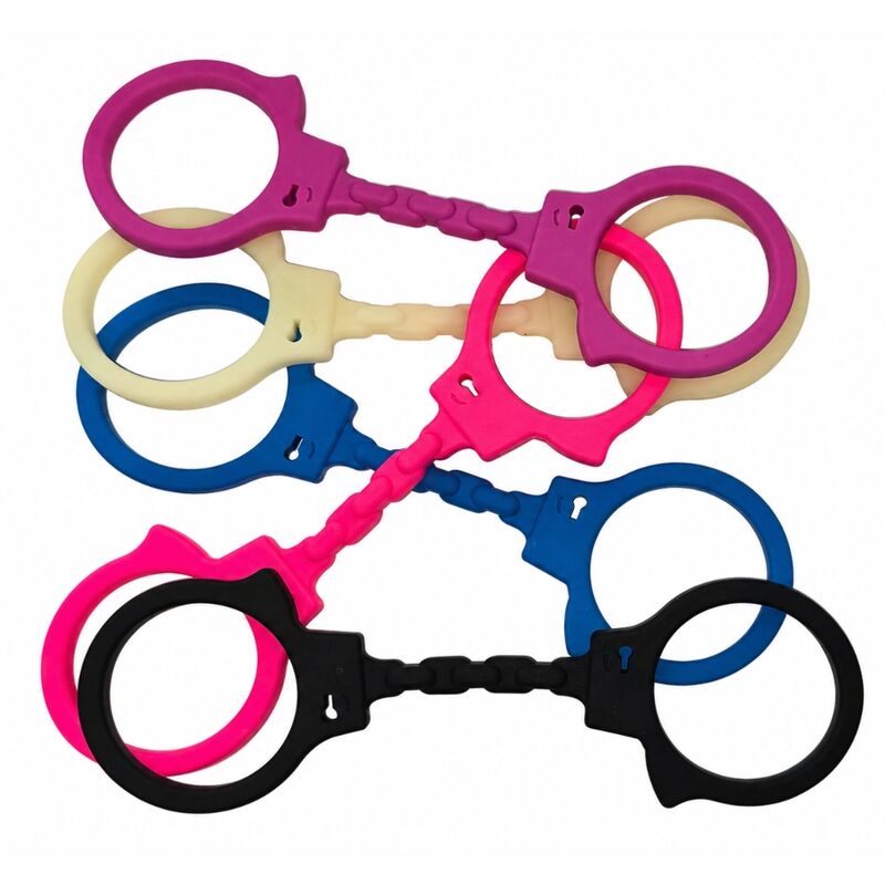 DIABLO PICANTE - MANETTE IN SILICONE ROSA - immagine 2