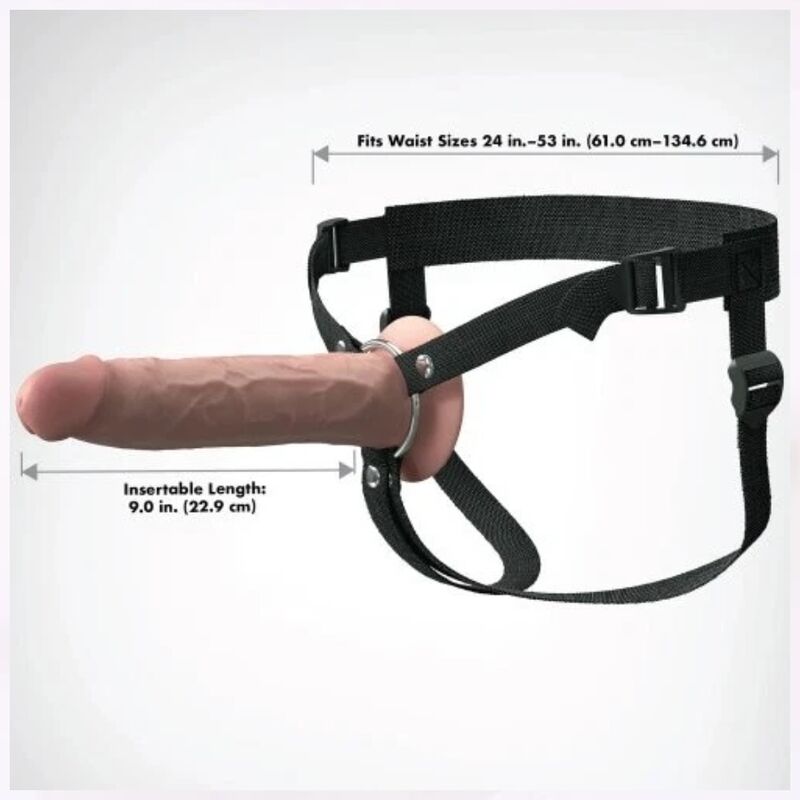 FANTASY X-TENSIONS - STRAP-ON CAVO REALISTICO ELITE 24,1 CM - immagine 5
