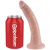 KING COCK - 7 DILDO CARNE 17.8 CM - immagine 3