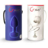 G-VIBE - FUNTOYS GPLUG VIBRATORE ANALE RICARICABILE GRANDE BLU CIELO 3,9 CM - immagine 2