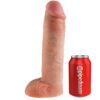 KING COCK - SISTEMA DI REGTATURA HOLLOW STRAP-ON CARNE 28 CM - immagine 4
