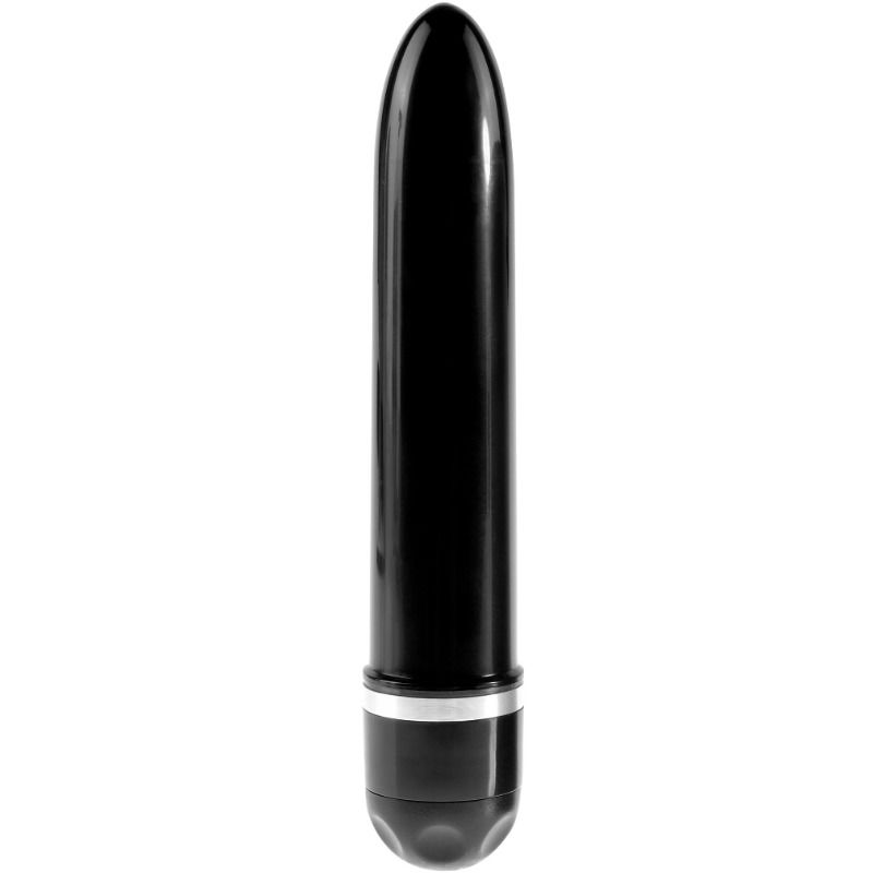 KING COCK - VIBRATORE RIGIDO REALISTICO 17.8 CM NATURALE - immagine 2