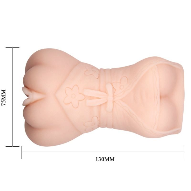 CRAZY BULL - MASTURBADOR PELLE ACQUA MODELLO VAGINA 4 - immagine 3