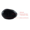 BIG TEASE TOYS - SFORGO LA MIA DUCKIE 2.0  PARIS (NERO) - immagine 3