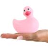 BIG TEASE TOYS - SFORGO LA MIA DUCKIE CLASSIC VIBRATING DUCK ROSA - immagine 3