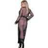 SUBBLIME - BABYDOLL DISEGNO FLOREALE MANICHE LUNGHE S / M - immagine 3