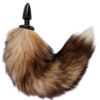 DARKNESS - CODA NATURALE CON PLUG ANALE IN SILICONE 10 CM - immagine 2