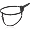 FETISH SUBMISSIVE HARNESS - VIBRATORE IN SILICONE NERO 15 CM - immagine 5