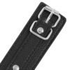 DARKNESS - MANETTE IN PELLE STRUTTURATA NERA - immagine 4