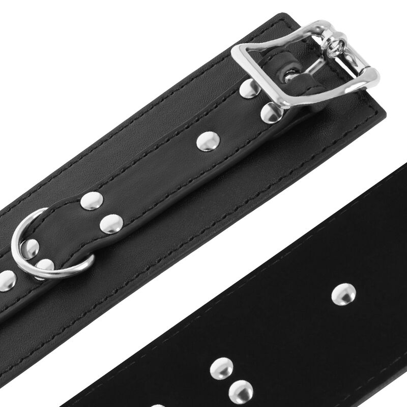 DARKNESS - MANETTE IN PELLE NERA - immagine 4