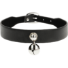 COQUETTE CHIC DESIRE - COLLANA IN PELLE VEGANA ACCESSORIO DONNA CON SONAGLIO - immagine 3