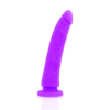 DELTA CLUB - TOYS IMBRACATURA + DONG SILICONE VIOLA 17 CM -O- 3 CM - immagine 4