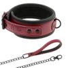 FETISH SUBMISSIVE DARK ROOM - COLLANA A CATENA CON FODERA IN NEOPRENE - immagine 2