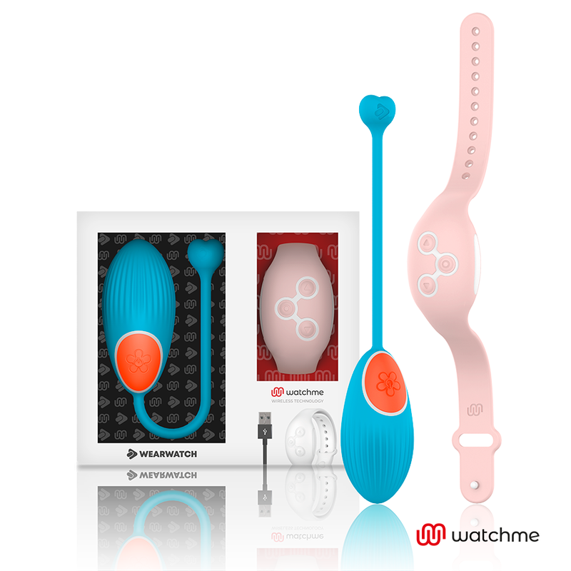 WEARWATCH - TECNOLOGIA WATCHME TELECOMANDO UOVO BLU / ROSA - immagine 2